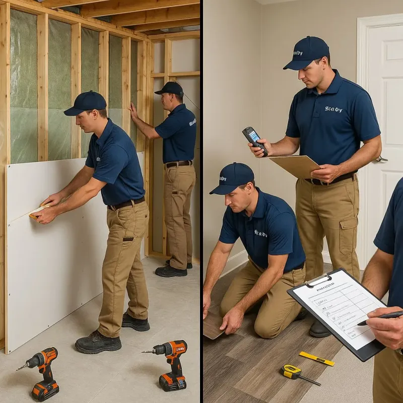 Repairs and Reconstruction process in Marysville, MI