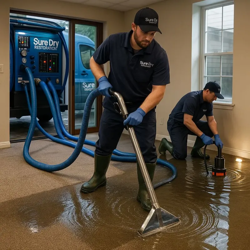 Water Extraction and Removal process in Marysville, MI